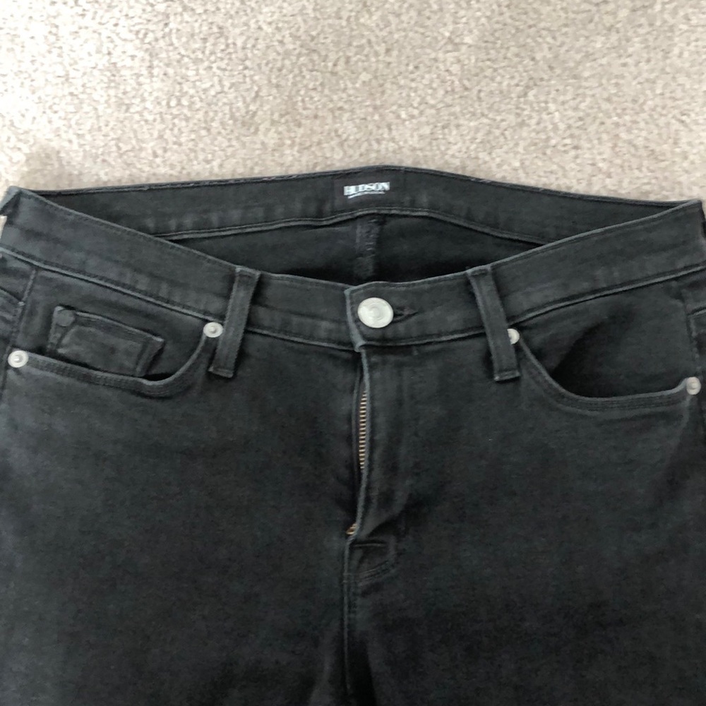 Black Hudson skinny jeans
